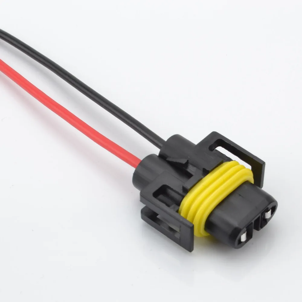 5pcs H8 H11 Female Adapter Wiring Harness Socket Car Auto Wire Connector Cable Plug For HID LED Headlight Fog Light Lamp Bulb-in Connectors from Lights ...