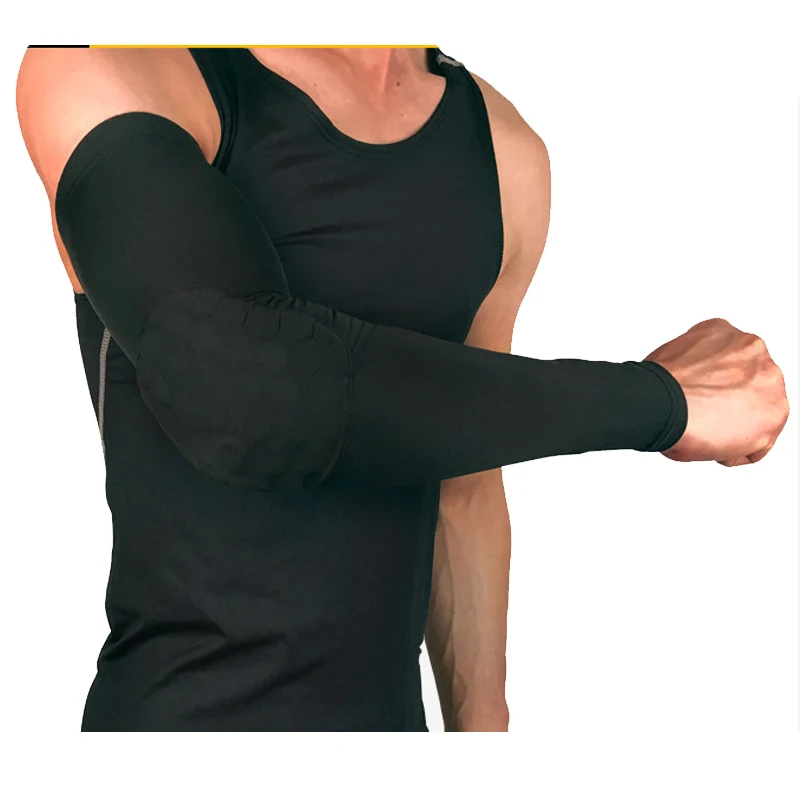 

1PCS Sports Arm Sleeve Ice Fabric Mangas Warmer Summer UV Protection Running Basketball Volleyball Cycling Sunscreen Bands