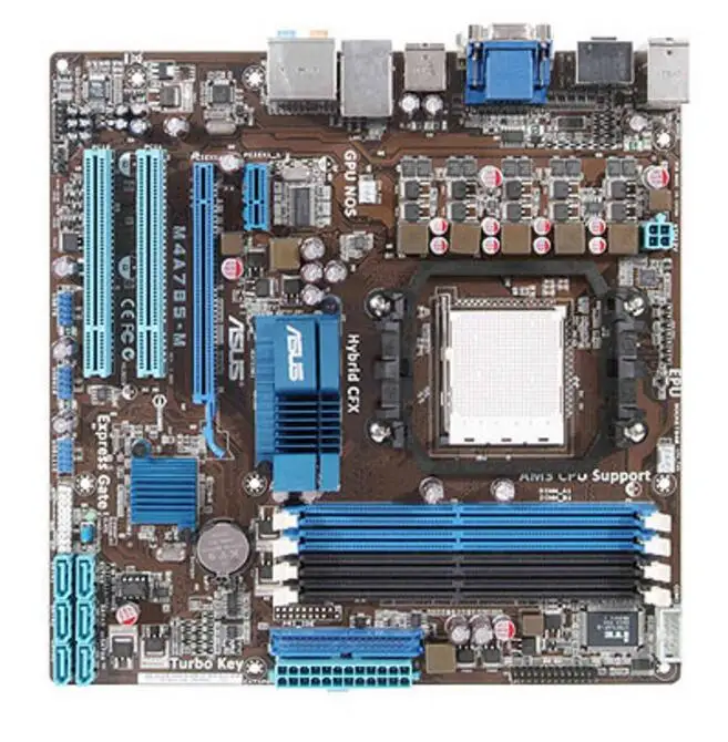 Для ASUS M4A785 M оригинальный использоваться для настольных ПК AMD 785G материнская