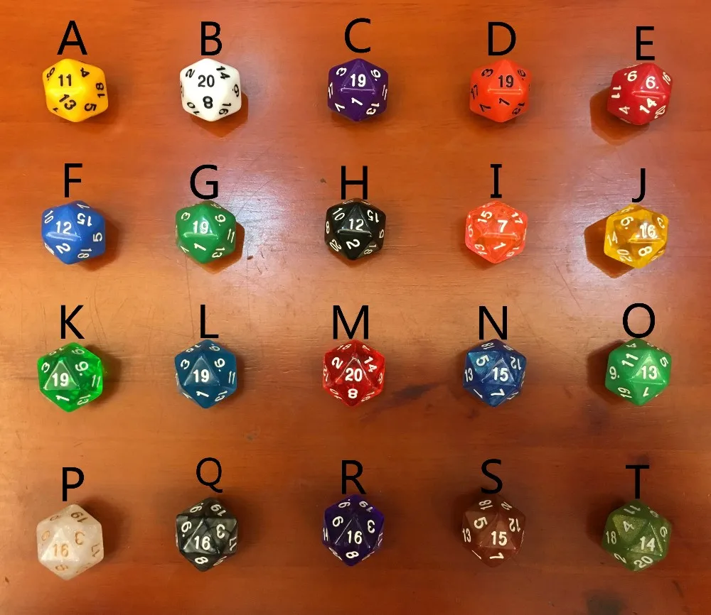 D20 разноцветный boulimia/20 бортами количество игральная кость/бозоны отказ от ребенка