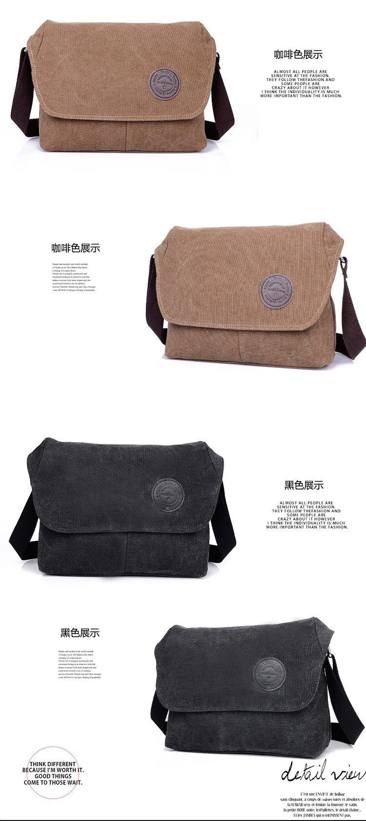 Мужские сумки-мессенджеры, высокое качество, мужская дорожная сумка, мужская сумка на плечо, классический дизайн, мужские холщовые сумки