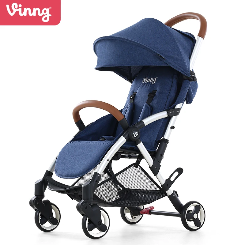 

Vinng,baby stroller, can sit and can lie down,high landscape baby stroller, convenient folding, damping