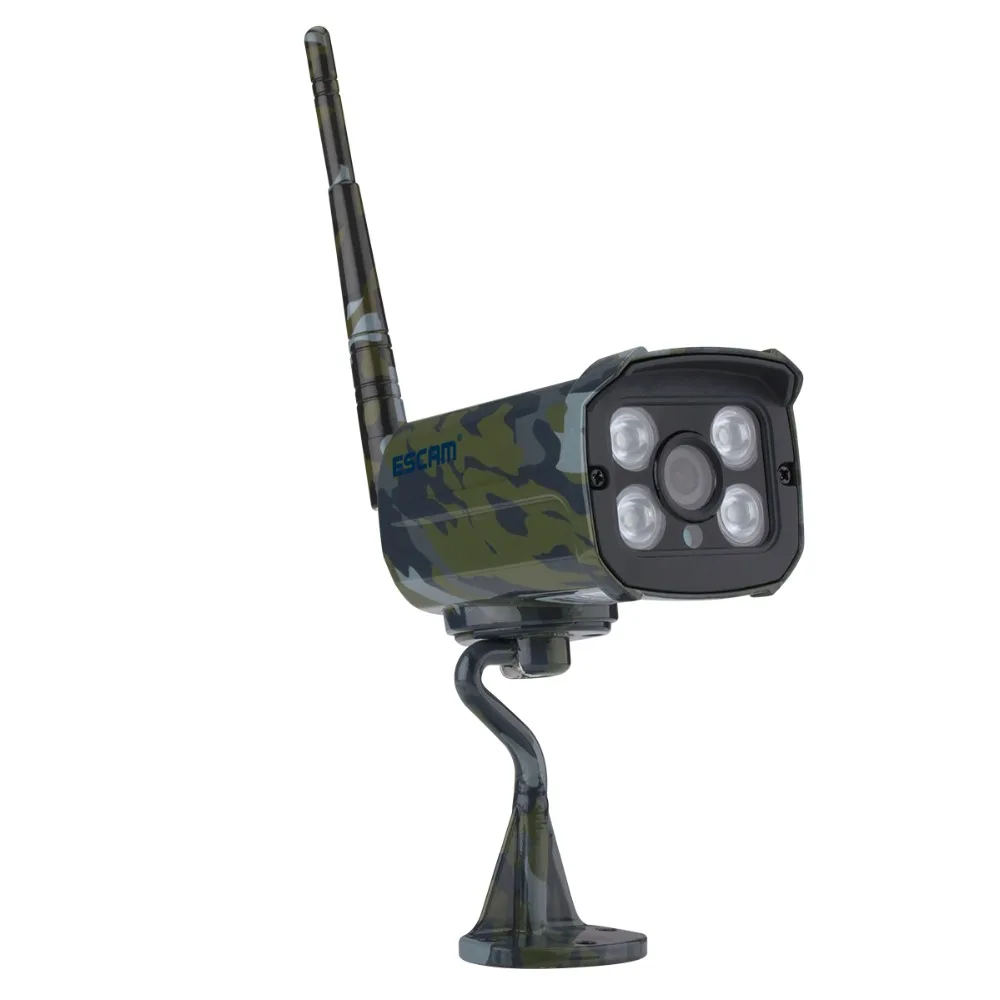 ESCAM Sentry QD900S 2MP full HD Network IR-Bullet Camera DayNight IP66 onvif 2.2 1080p Camouflage wireless waterproof ip camera (6)