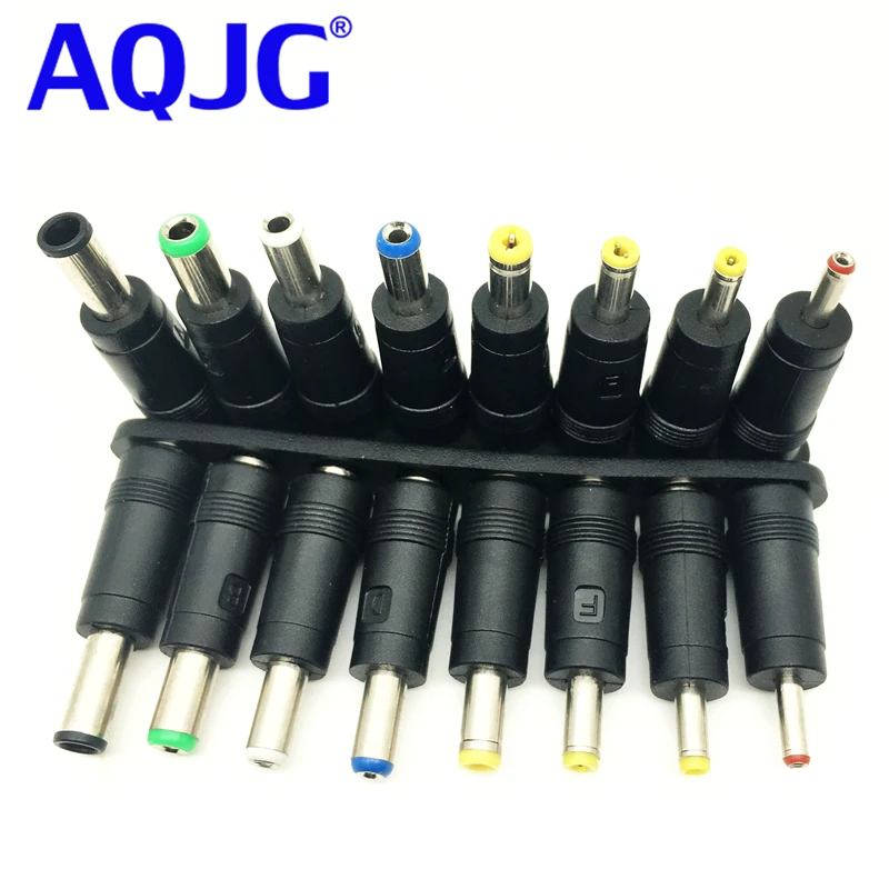 

1 lot High-quality new DC Power Jack 5.5 x 2.1mm Female To 6.3 6.0 5.5 4.8 4.0 3.5 2.5 2.1 1.7 1.35 Male Plug AQJG