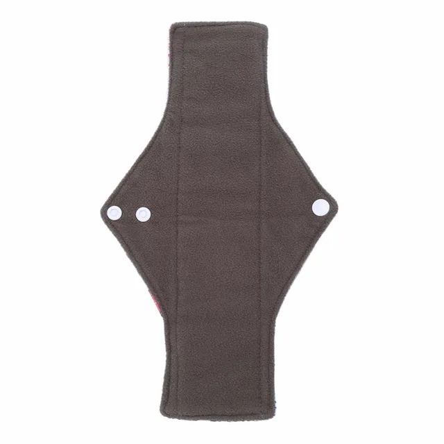 New 1Pcs 30*18cm Reusable Menstrual Pads Washable Bamboo Charcoal Fiber Cloth Menstrual Sanitary Panty Liner Physiological Pads