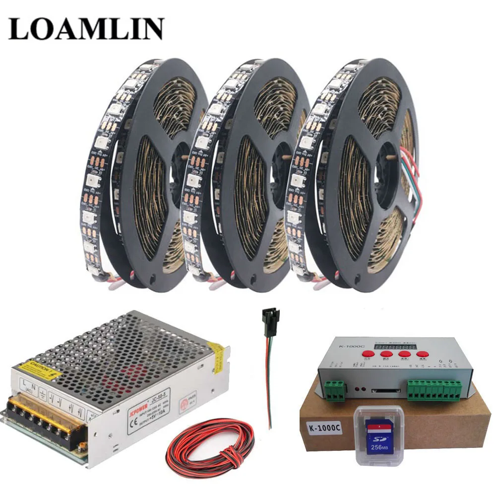 Светодиодная лента SK6812 RGBW осветительная полоса яркая (обновленная версия) RGB Led 2048