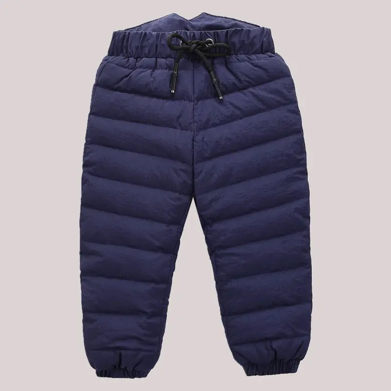 COOTELILI  80% Down Winter Pants For Baby Boys Girls High Waist Warm Children Clothes Kids Boy Trousers Pants Long  (4)
