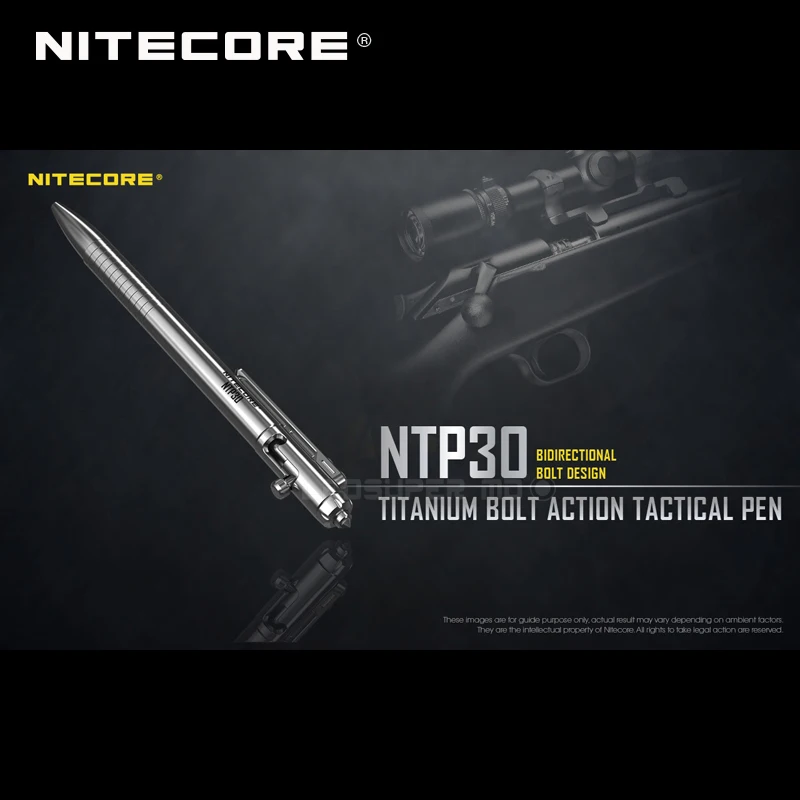 Многофункциональный инструмент NITECORE NTP30 титановый болт тактическая ручка