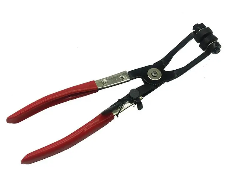 FINETRIPXT1019 uto Vehicle Tools Hose Clamp Tools 45 Degree Angle Bent Nose Hose Clamp Hose Clip Pliers for Auto Car Repair