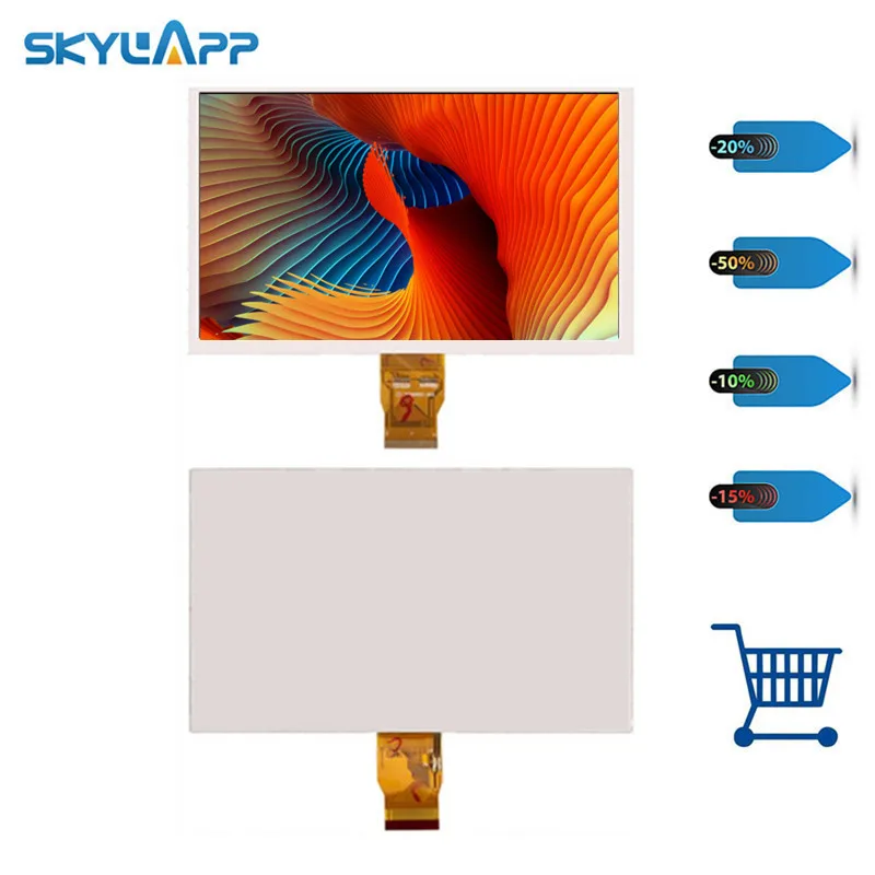 Skylarpu 9 дюймов для HW90F-0A-0A-10 L900HB50-002 FPC10153-V2 ЖК-экран 50-контактный дисплей Панель (без