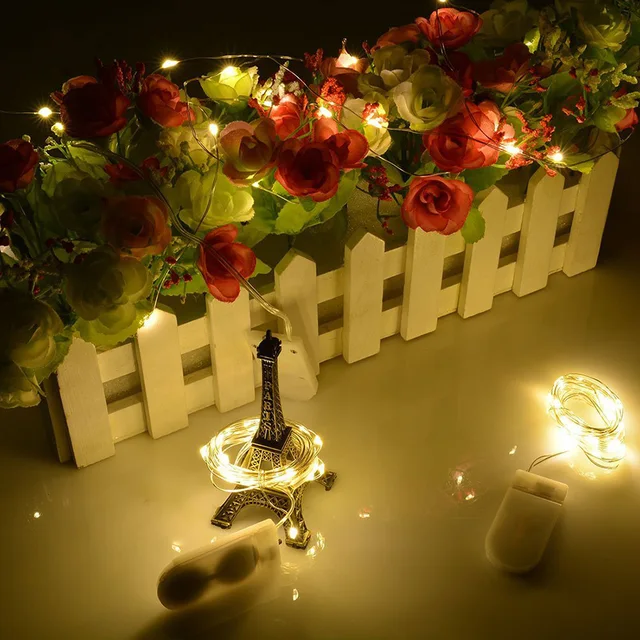 Mini String Lights Impressive 60M 600 LED Button Cell Powered Silver Copper Wire Mini Fairy String Mini String Lights Impressive 60M 600 LED Button Cell Powered Silver Copper Wire Mini Fairy String