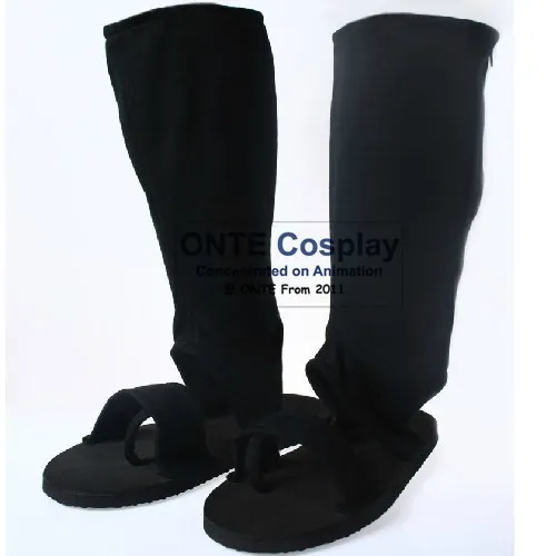 

ONTE Naruto Shoes Naruto Cosplay Uchiha Sasuke Orochimaru Nanja Boots Type Black Cosplay Shoes Dropshipping