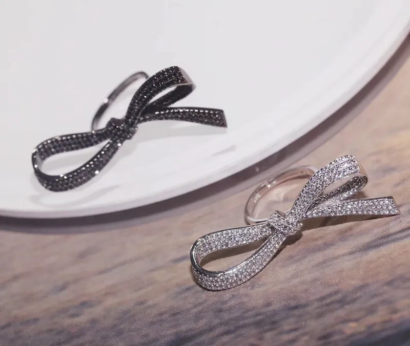 

Designer Fashion 925 Sterling Silver Jewelry 3A Cubic Zirconia Party Adjustable Ring