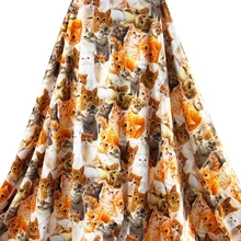 50*139 см, 50*145 см, кошка, собака, животное, 4 способа, тянущаяся трикотажная ткань для тканевых детских постельных принадлежностей, домашний текстиль для шитья куклы тильда, c551