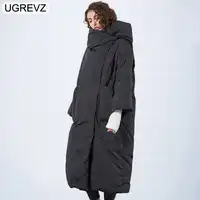 Fashion Elegant Women Parka 2019 Winter Jacket Women Parkas Cotton Padded Jacket Warm Female Long Coat Boutique Clothes Tops