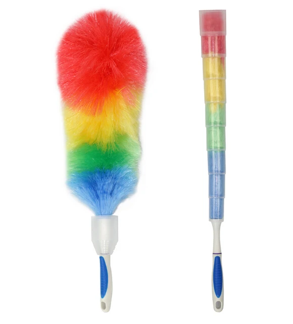 250G Bigger Washable Color Bendable PP Duster Household Electrostatic