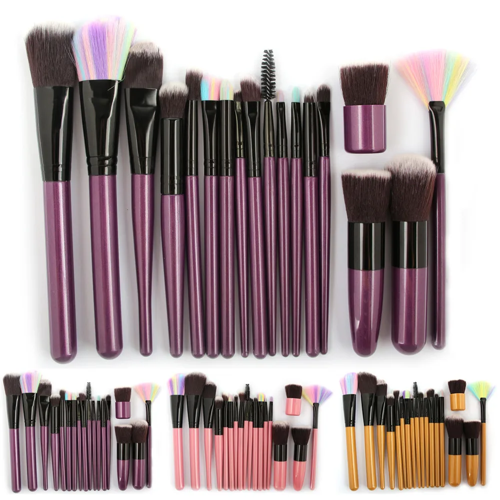 

18pcs Cosmetic Makeup Brush Blusher Eye Shadow Brushes Set Kit Professional makeup brushes set High Quality Cosmetic bag