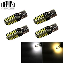 Buy 4X T10 led canbus W5W T10 48led canbus 3014 SMD Canbus NO ERROR T10 48SMD Car Auto Bulb Parking Lamps White car styling Free Shipping