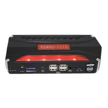 Multi Функция скачок стартер Портативный 68800 мАч 4 USB Автомобильное Питание Перезаряжаемые Мощность банк ABS высокой Мощность Батарея аксессуар