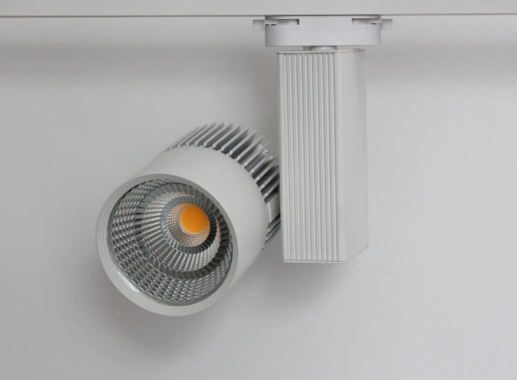 

45W white housing 4000-4500K RA80 CREE COB LED Track light