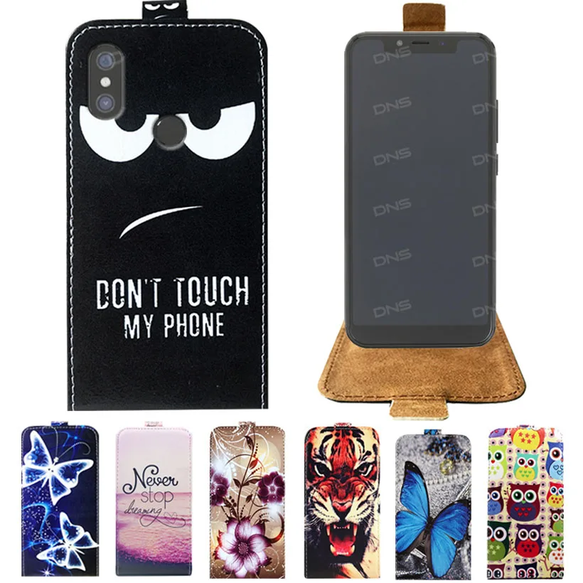 

For DEXP AS260 Case Newest Cartoon 5.85" PU Leather Print Flip Case Cover For DEXP AS260 Phone Case Bag