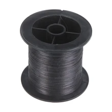 300 м 50 фунтов 0,26 мм леска прочная плетеная 4 нити высокое качество цвет: черный