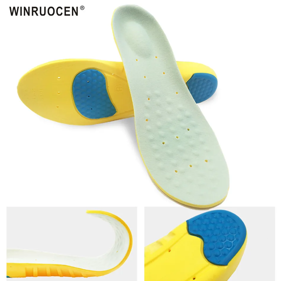 WINRUOCEN High Quality Anti Slippery Memory Foam Insoles