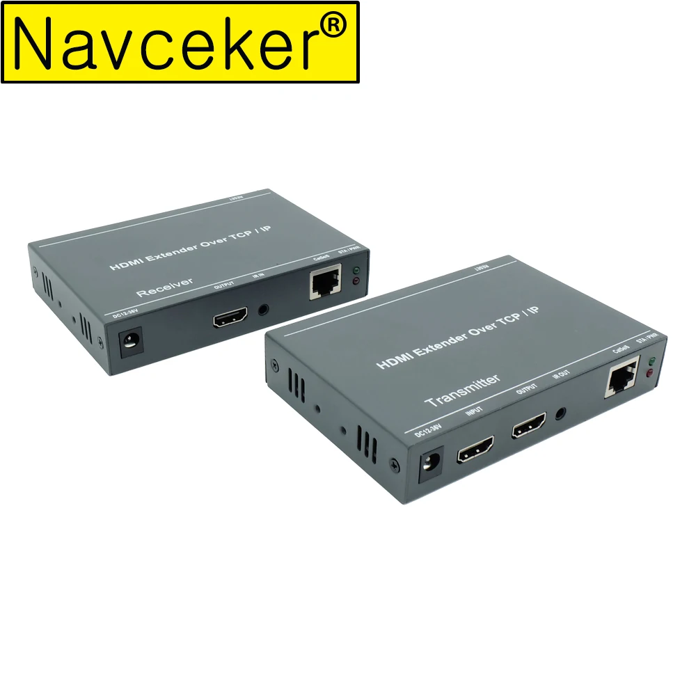  660ft Better Than HDBitT H.264 HDMI Extender Over TCP IP HDMI IR Extender By Ethernet RJ45 CAT5/5e/