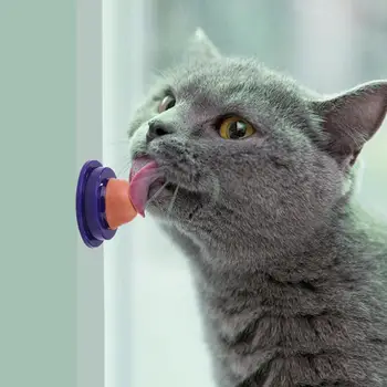 

Cat Snacks Catnip Sugar Cats Snacks Licking Candy Nutrition Energy Ball Toys for Cat Kitten Playing Pet Cat Products