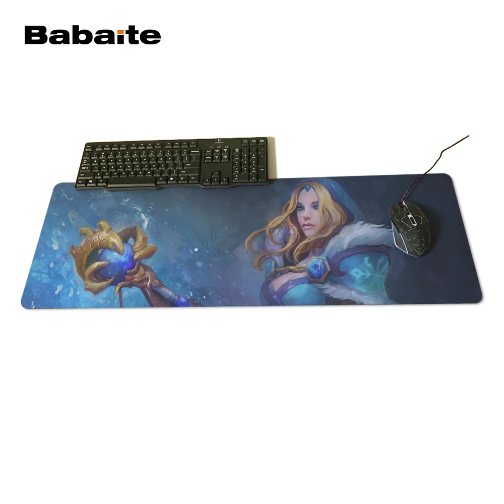 

Babaite Mouse Mat For Optical Mouse Pad Dota 2 Rylai The Crystal Maiden 1 400X900X2Mm Brand Gaming Mousepads