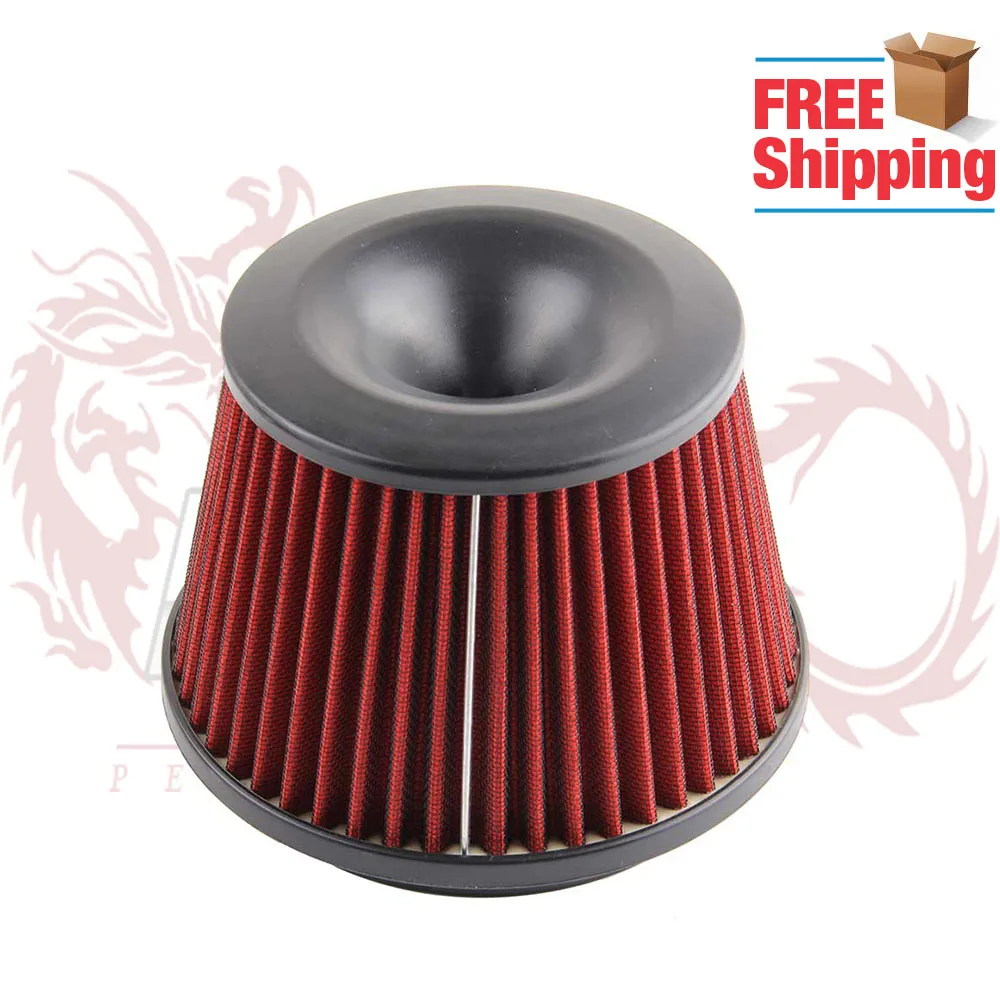 Free shipping Universal Air Intake Filter Kit Neck76mm Cleaner Air