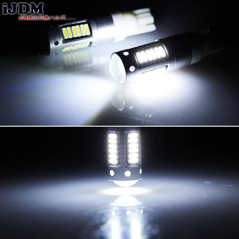 IJDM 6500K белый 30 SMD 4014 881 889 H27 светодиодный Сменные лампы для автомобильных