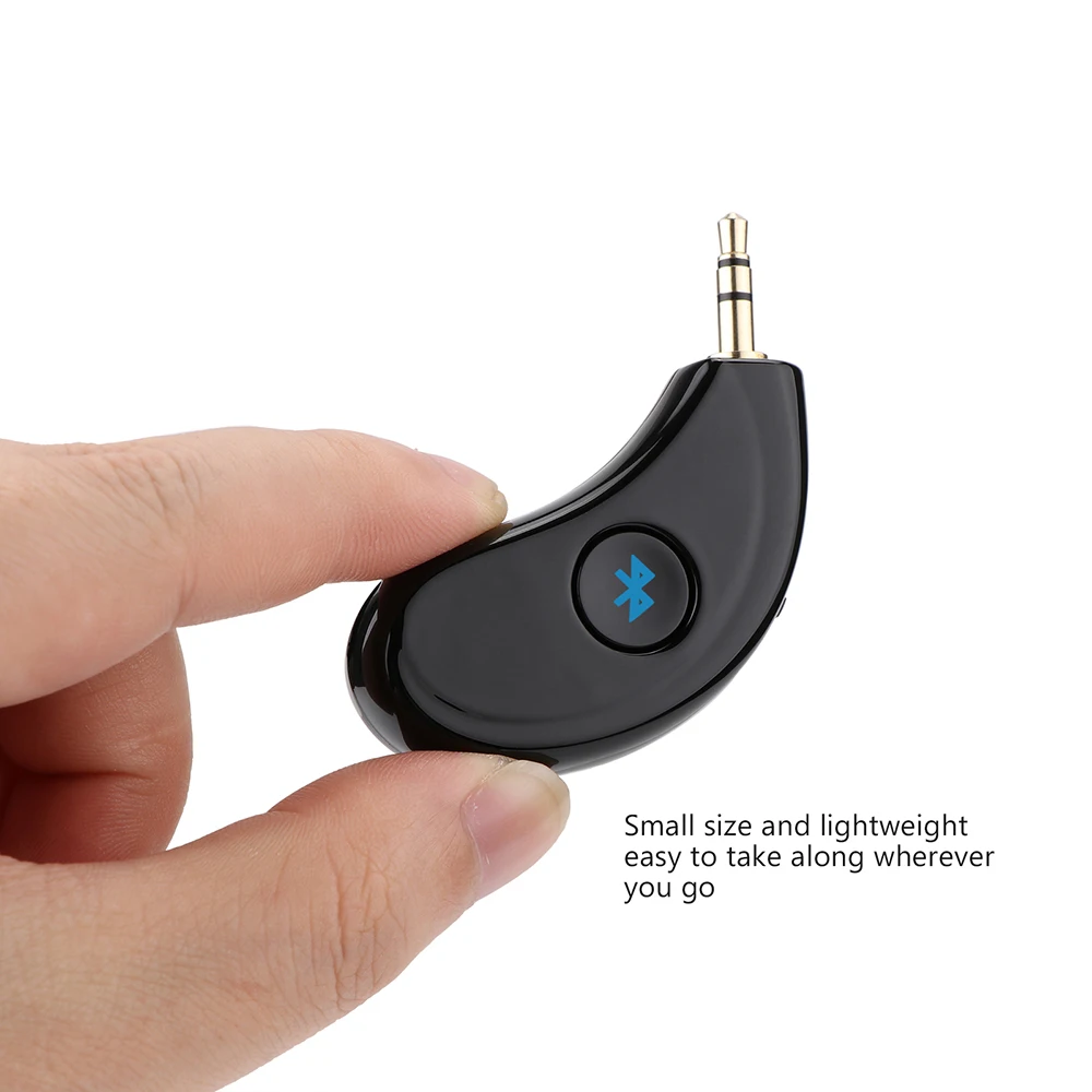 Onever 3,5 мм разъем Bluetooth 4,2 приемник Музыка Аудио Адаптер перезаряжаемый автомобильный комплект AUX потоковый A2DP комплект с удлинителем
