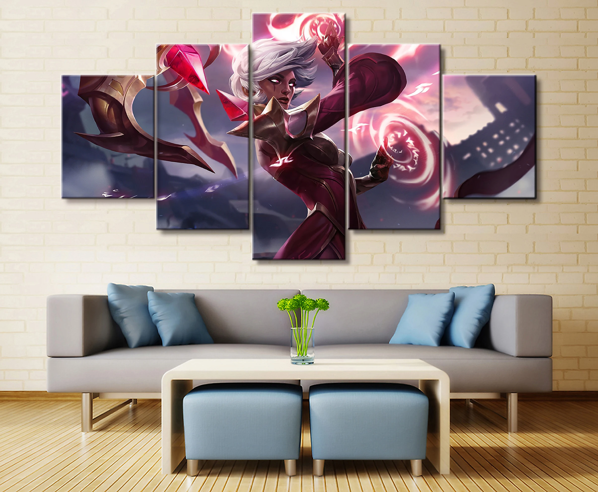 Home Decor Modular Picture Canvas Painting 3 Piece My Hero Academia Animation Poster Wall For Living Room Modern