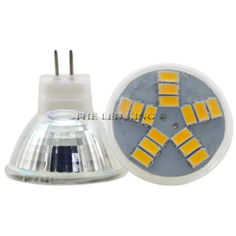 3 Вт 5 7 SMD5730 mr11 Светодиодный светильник DC 12 В/AC стеклянная лампа 9/12/15 светодиодный s
