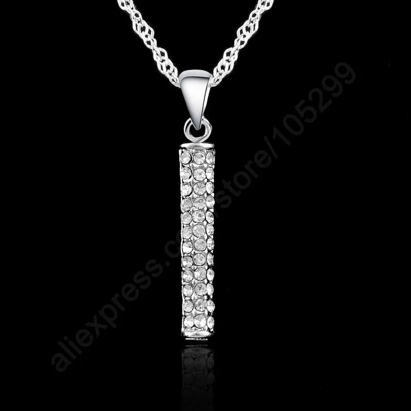 Женский комплект из колье и серёг серебра 925 пробы|necklace fashion jewelry|jewelry ribbonnecklace jewelry