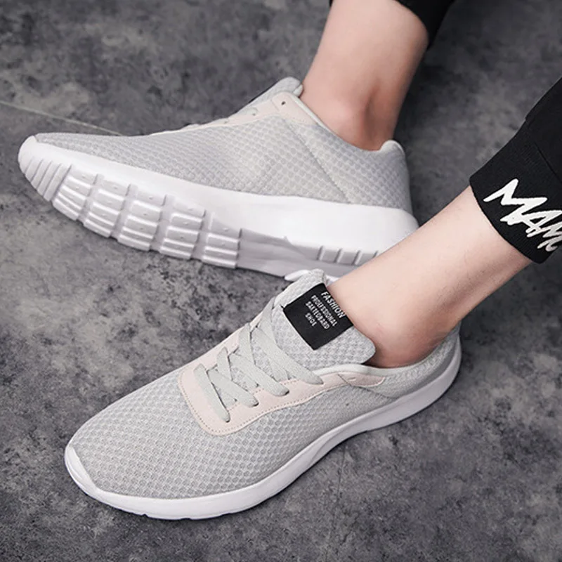 47 Light Soft Sneakers Men Women Black White Sport Shoes 35-47 Comfort Breathable Running Shoes Lightweight Neat Shoes big size