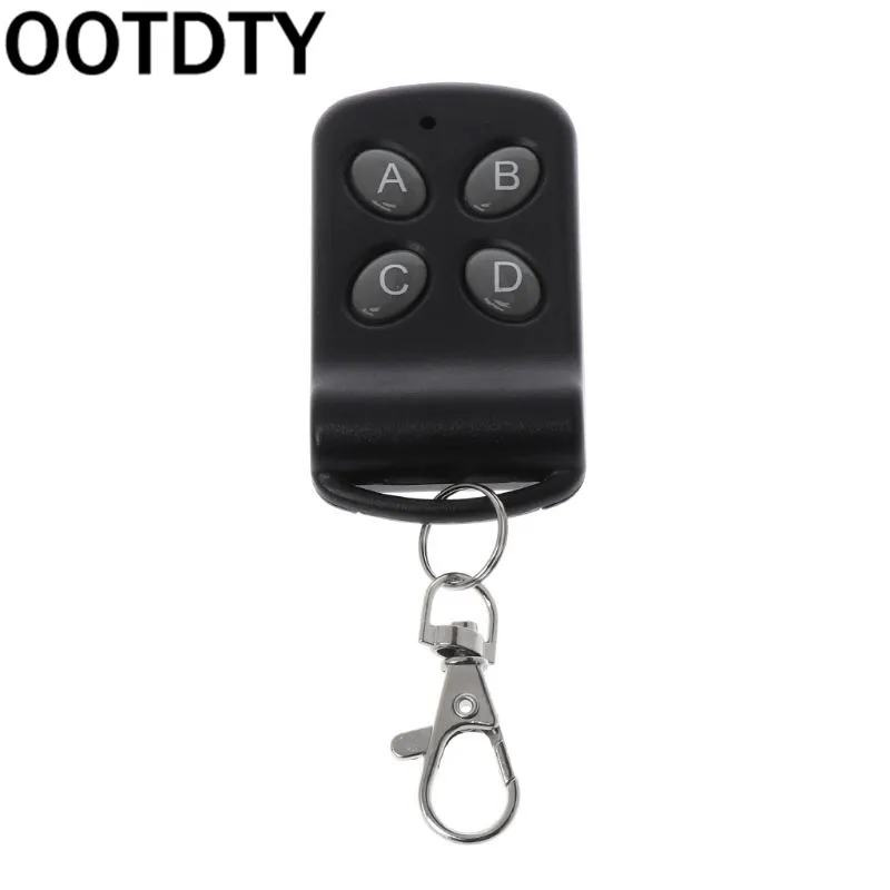 

Wireless Remote Control 4 Channel 433MHZ Button Light Switch Copy Clone Code Duplicator Key Garage Door Window
