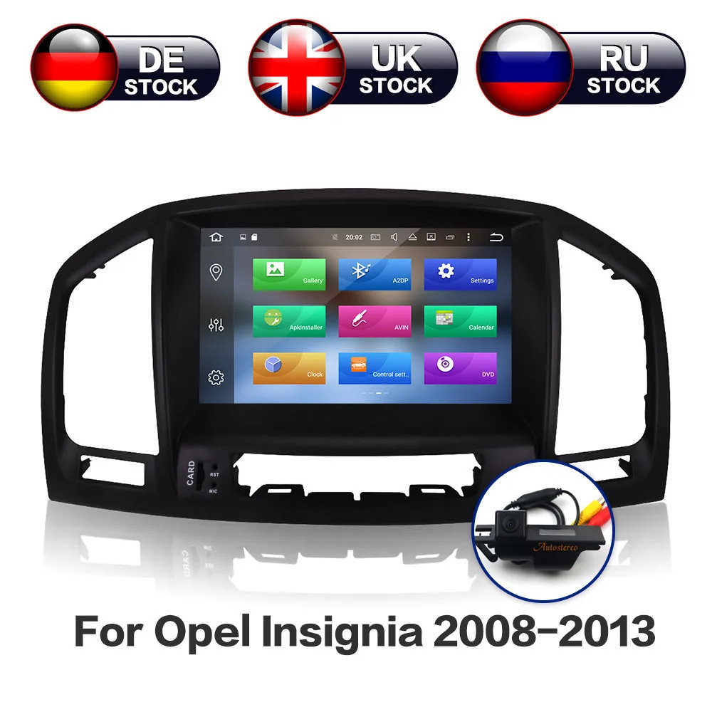

Android 9.0 4+32GB IPS Screen Car DVD Player GPS Navigation For Opel Vauxhall Holden Insignia 2008-2013 CD300 CD400 Free Camera