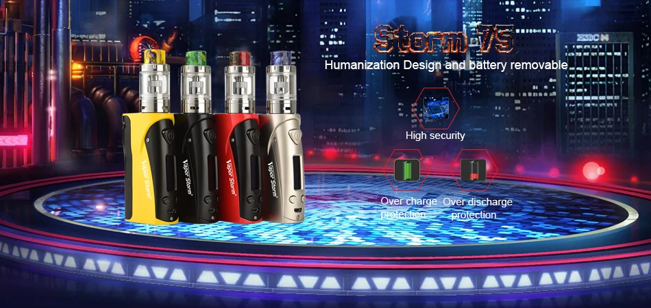 electronic cigarette 75w