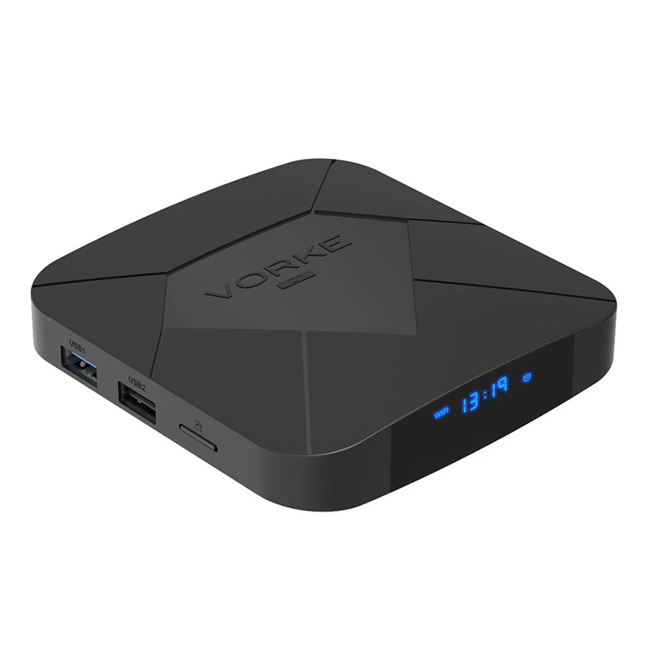 Vorke Z7 Android 9.0 TV Box IPTV Smart TV Box Allwinner H6 Quad Core 1.8GHz 6K HDR 2G4G RAM 32G64G ROM HDMI WiFi USB3.0 Clock (1)