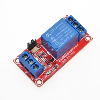

One 1 Channel 5V Relay Module Board Shield with Optocoupler Support High and Low Level Trigger