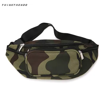 

THINKTHENDO Fashion Waist Bag Wear-resistant Pocket Slingshots leisure pocket New Style Waterproof Waist Bag