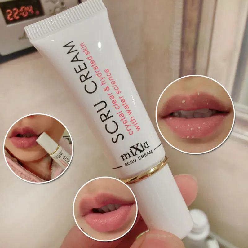 

Propolis Lips Gel Moisturizing Full Lips Cosmetics Remove Dead Skin Cream MIXIU Brand Lip Care Exfoliating Lip Scrub 2pcs