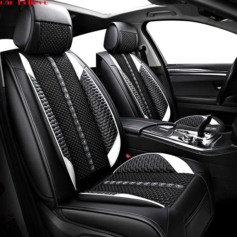 

Car Believe car seat cover For hyundai solaris 2017 creta getz i30 accent ix35 i40 accessories covers for vehicle seat