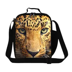 Dispalang обед кулер сумки для детей Школа Leopard печатает детей Термальность Ланчбокс Lancheira Пикник сумка офис Еда сумка Bolsas