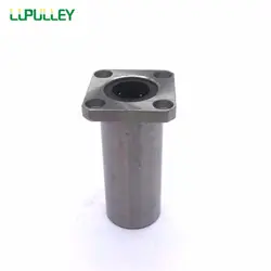 Lupulley Квадратный фланец долго Тип Линейное движение втулка подшипник 25/30/35/40 мм lmk25/ 30/35/40LUU мяч Сталь для ЧПУ Запчасти