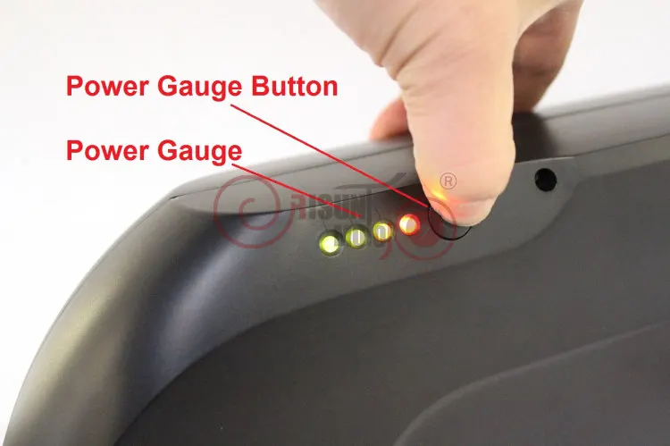 Excellent 48V 17.5AH TIGER SHARK Electric Bike Down Tube Lithium Battery 3.7V 18650 Cell With BMS+2A or 5A Charger+USB For Mobile Charging 4