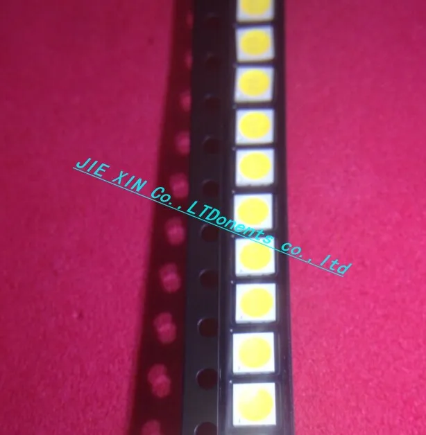 100 шт./лот светодиодная подсветка высокой мощности LED 3030 SMD лампы 6 в холодный белый