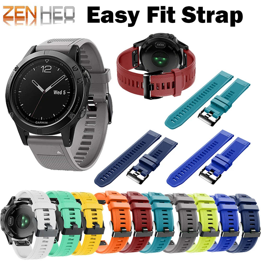 

Watch Wearable Easy Fit Bracelet For Garmin Fenix 5/5 Plus Quick Release Strap For Garmin Forerunner 935/945/45/45S Wriststrap